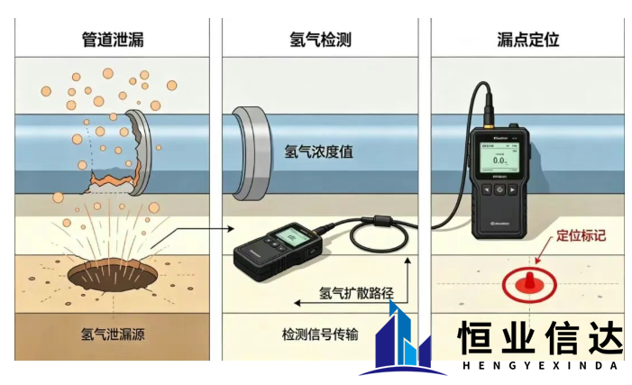 室外地埋管道渗漏多技术联合精准定位常用方法探漏